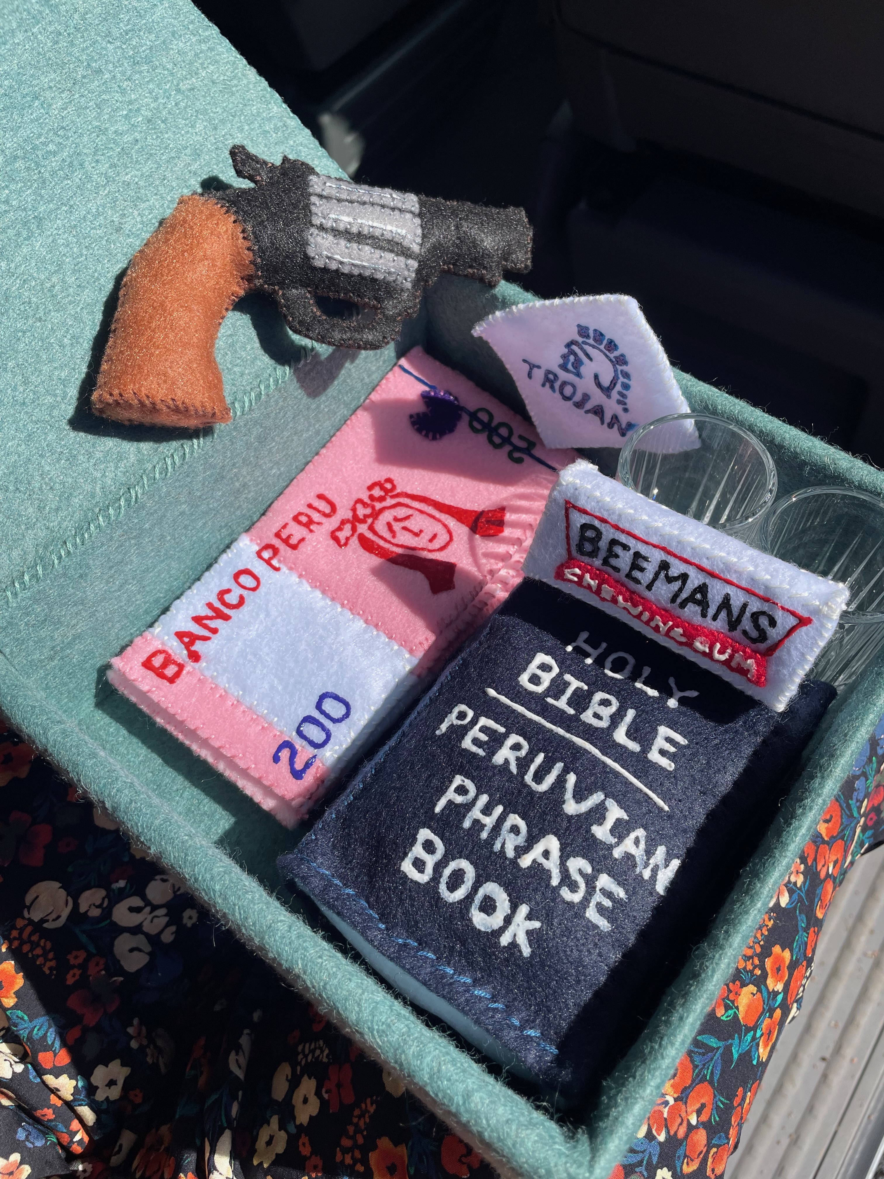 Dr Strangelove Survival Kit in Felt