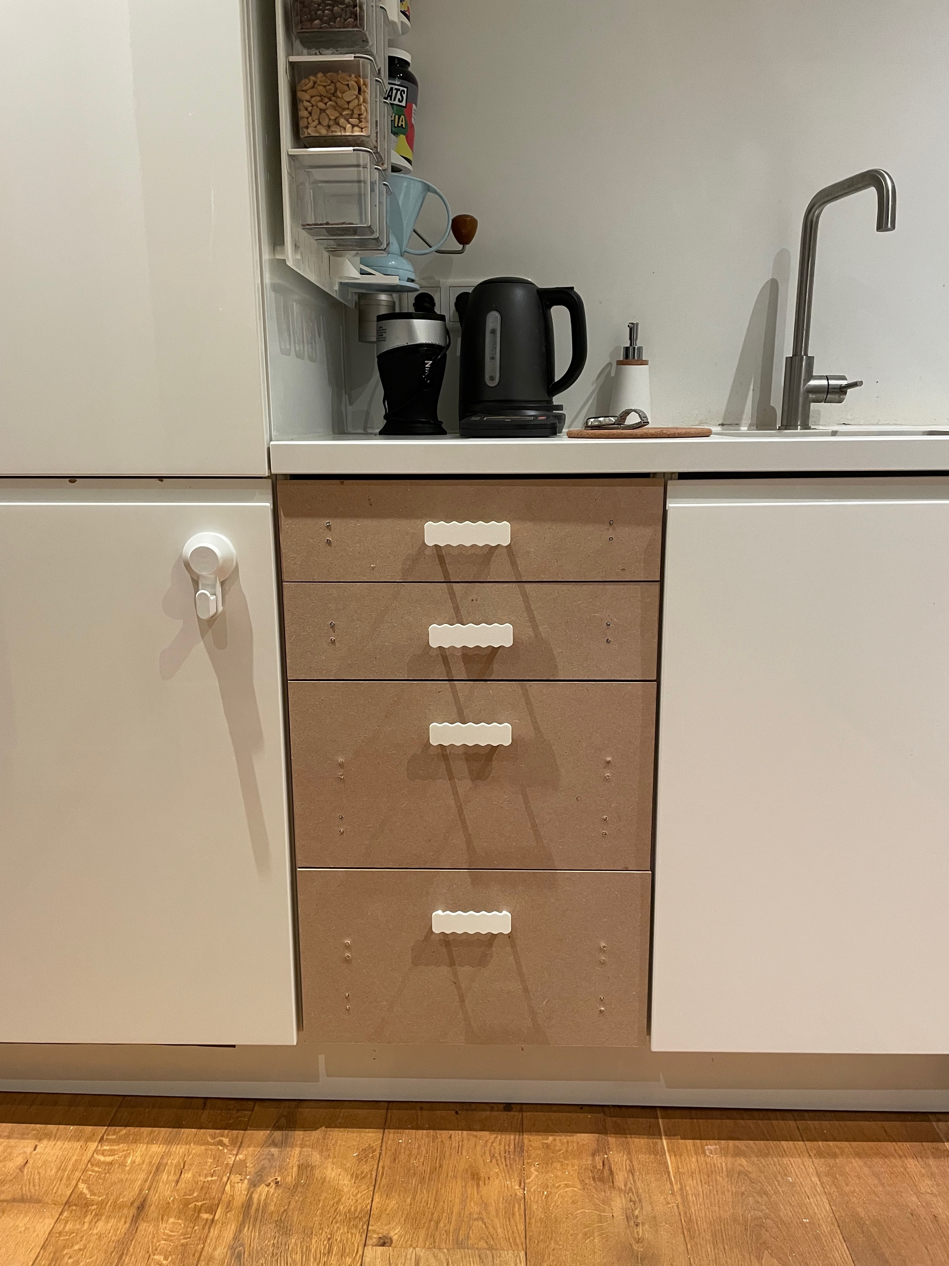 Kitchen drawer fronts