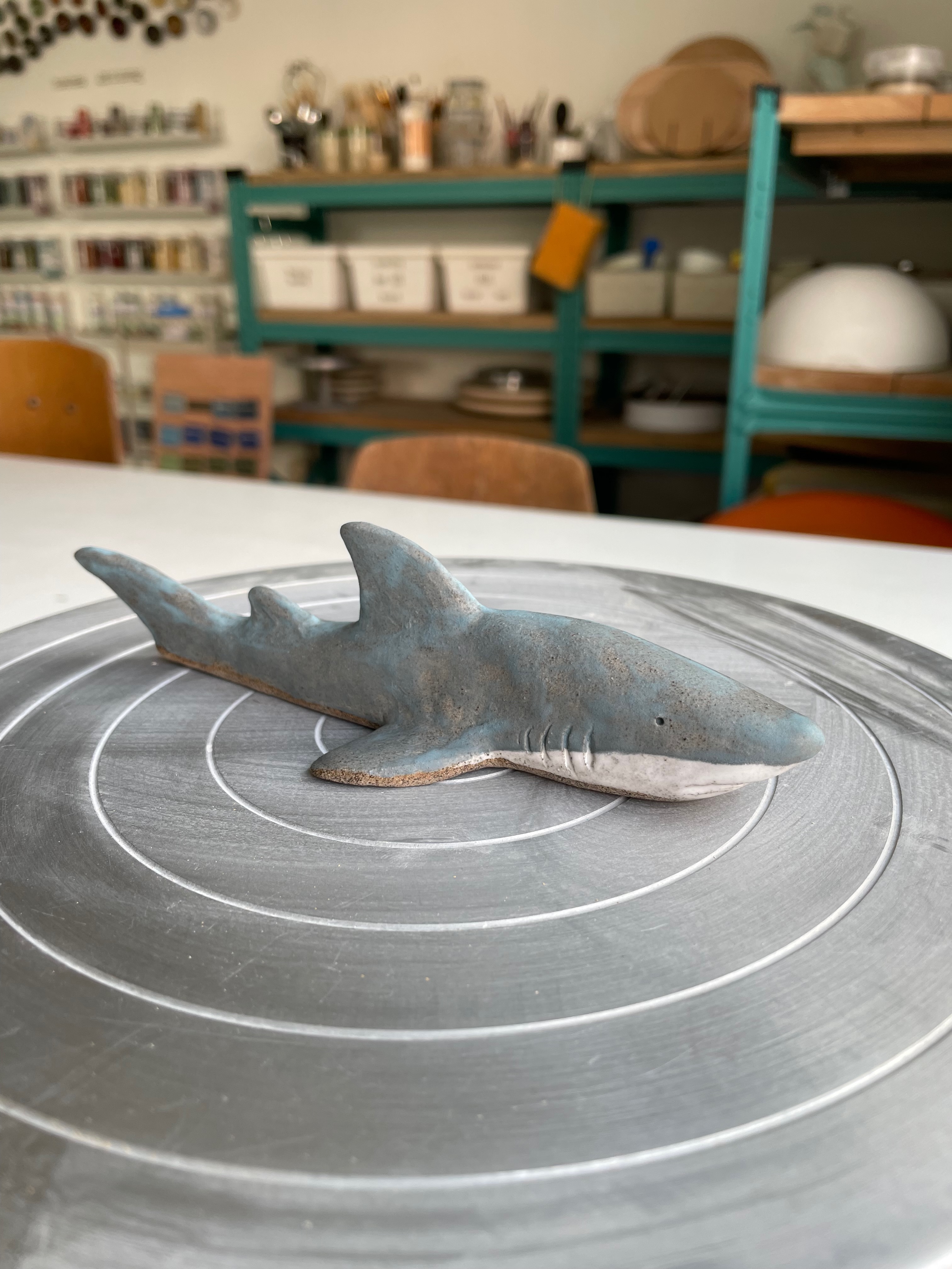 Ceramic shark